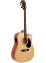 GUITARRA ELECTROACUSTICA CORT, COLOR NATURAL