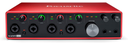 INTERFACE DE AUDIO FOCUSRITE, SCARLETT,USB C, 18-IN/8-OUT, 24-bit/192kHz