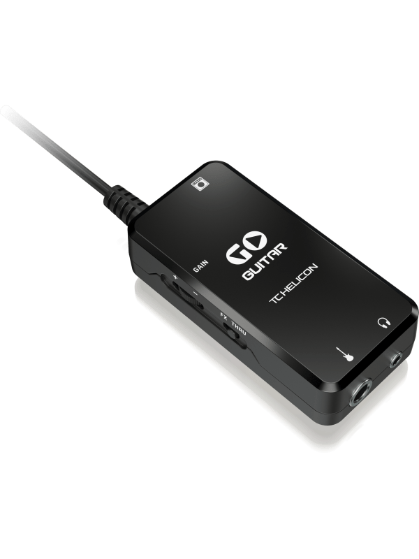 INTERFACE PORTATIL PARA GUITARRA TC HELICON, PARA DISPOSITIVOS MOVILES, iOS, ANDROID, MAC Y PC