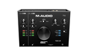 INTERFAZ DE AUDIO M-AUDIO, MIDI, PREAMPS CRYSTAL, LATENCIA CERO
