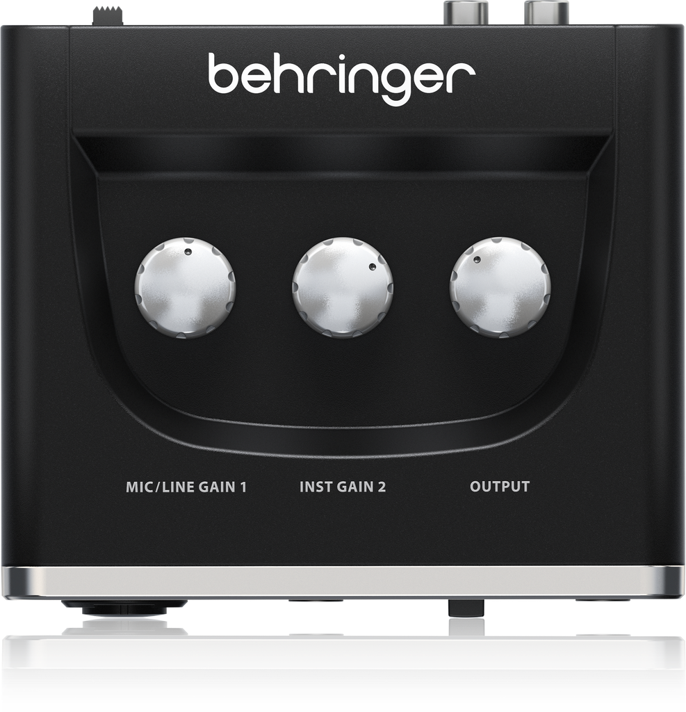 INTERFAZ DE AUDIO UM2 U-PHORIA BEHRINGER, CON PREAMPS XENYX AUDIOPHILE 2x2 USB