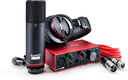 KIT DE INTERFAZ DE AUDIO SCARLET FOCUSRITE, SOLO STUDIO PACK, G3, INTERFACE, MICROFONO Y AUDIFONOS