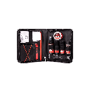 KIT DE LIMPIEZA D´ADDARIO, PARA GUITARRA O BAJO, PULIDOR, LUBRICANTE DE CUERDAS, PAÑO, SOPORTE Y ESTUCHE