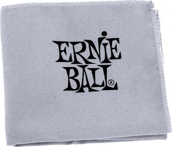 LIMPIADOR (PAÑO) ERNIE BALL, PARA LIMPIAR INSTRUMENTOS SIN RASPAR, LAVABLE