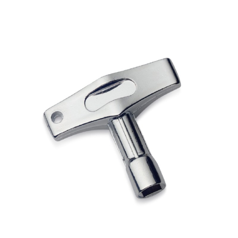 LLAVE DIXON, PARA AFINAR TAMBORES DE BATERIA, STANDAR, CROMADO
