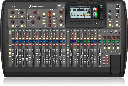 MEZCLADORA DIGITAL DE MESA BEHRINGER, 40 CANALES, 32 PREAMPS MIDAS, 25 FADERS MOTORIZADOS