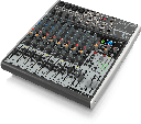 MEZCLADORA PASIVA BEHRINGER, XENYX, 16 ENTRADAS (4XLR) (4 STEREO) (RCA) 2/2 BUSES, FX, INTERFACE