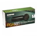 MICROFONO CONDENSADO SHURE, CARDIODE, PARA STUDIO, METALICO COLOR NEGRO