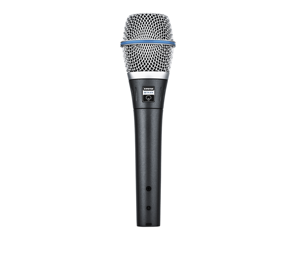 MICROFONO CONDENSADO SHURE, SUPER-CARDIOIDE, PARA VOCES