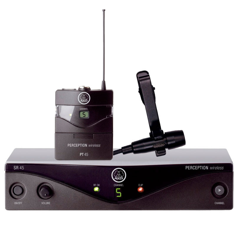 MICROFONO DE SOLAPA AKG, INALAMBRICO, SALIDA XLR, BODYPACK, CARDIODE, CONDENSADO, UHF CON ALCANCE DE 30M