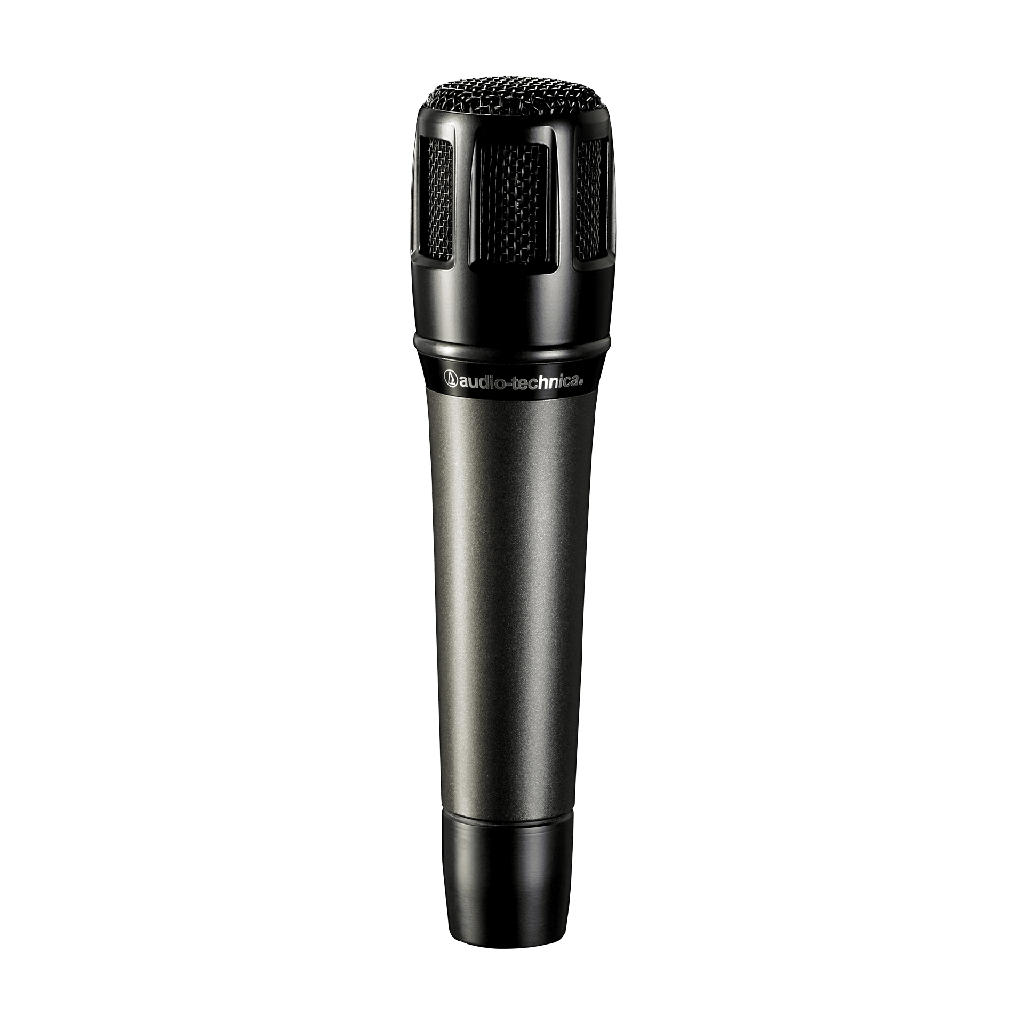 MICROFONO DINAMICO AUDIO TECHNICA, PARA INSTRUMENTO, HIPERCARDIOIDE, COLOR NEGRO