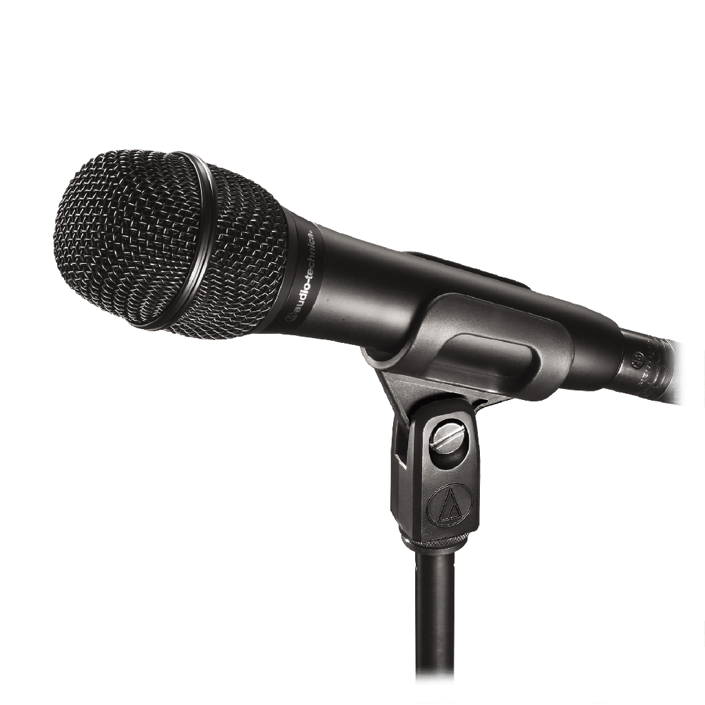 MICROFONO DINAMICO AUDIO TECHNICA, PARA VOCES, CARDIOIDE, COLOR NEGRO