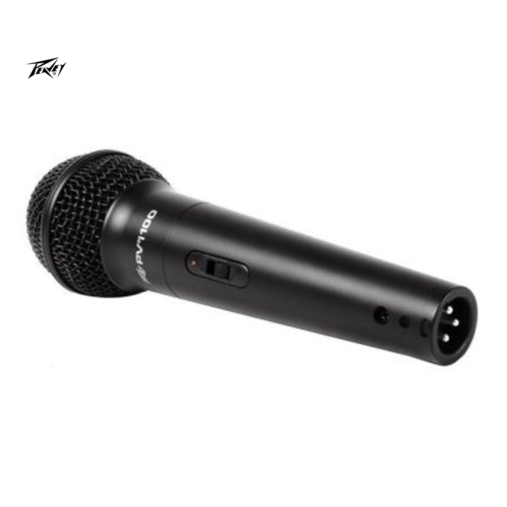 MICROFONO DINAMICO PEAVEY, MULTIPROPOSITO CARDIOIDE, CHASIS NEGRO, CON CABLE XLR