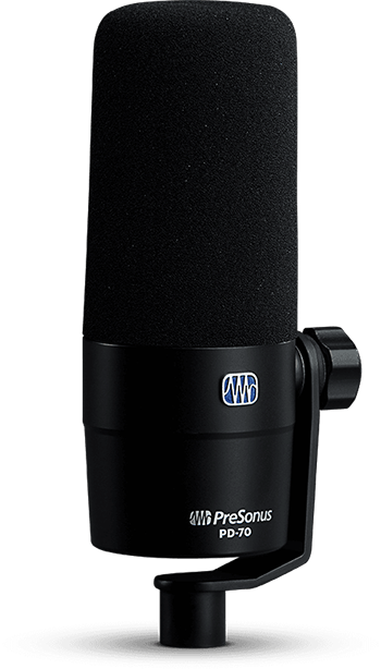 MICROFONO DINAMICO PRESONUS, VOCAL, PARA PODCAST, RADIODIFUSION O STREAMING,