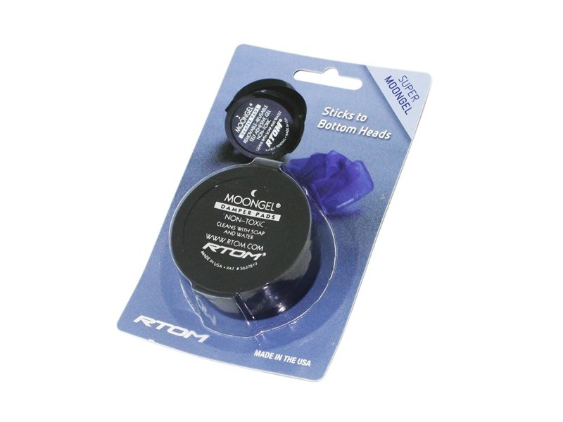 SET DE DAMPER PADS, CONTROLADOR DE ARMONICOS, MOONGEL RTOM, 4 PIEZAS, COLOR AZUL