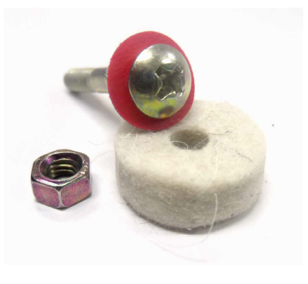 PAQUETE DE TORNILLOS Y FELPAS BOCHELI,L PARA LIRA, 50 PCS