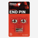 PAR (PIN) PLANET WAVES, PARA GUITARRA ELECTRICAS, ACUSTICA, BAJO, COLOR PLATEADO