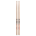 PAR DE BAQUETAS AMERICAN CLASSIC VIC FIRTH, SERIE ROCK, MADERA HICKORY
