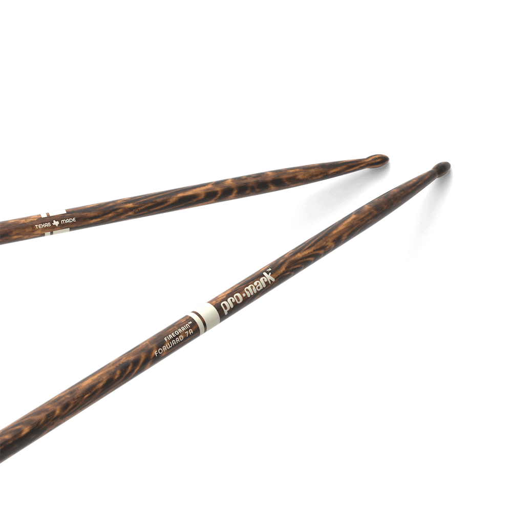 PAR DE BAQUETAS FIRE GRAIN PROMARK, SERIE CLASSIC 7A, MADERA HICKORY