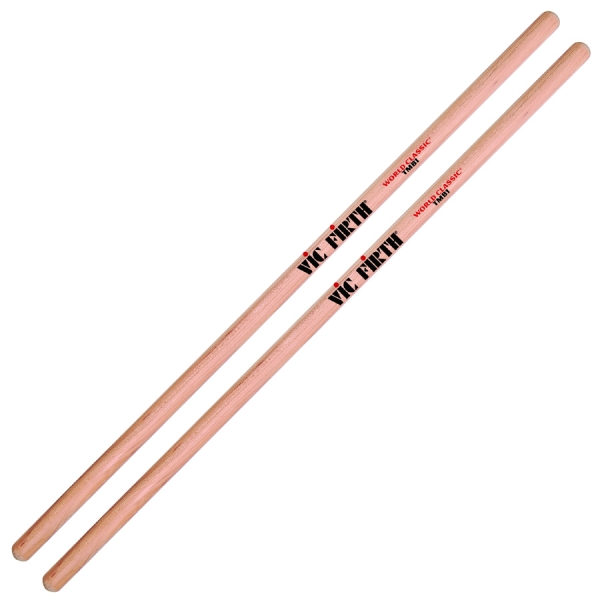 PAR DE BAQUETAS VIC FIRTH, PARA TIMBAL, SERIE WORLD CLASSIC