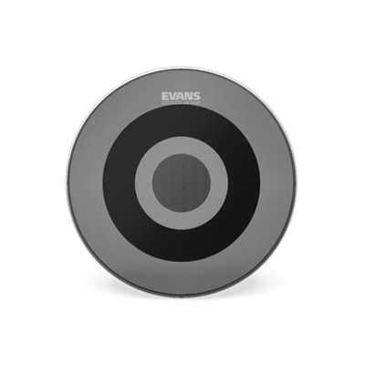 PARCHE EVANS, REDUCTOR DE SONIDO, SERIE DB ONE, PARA BOMBO 22", COLOR NEGRO