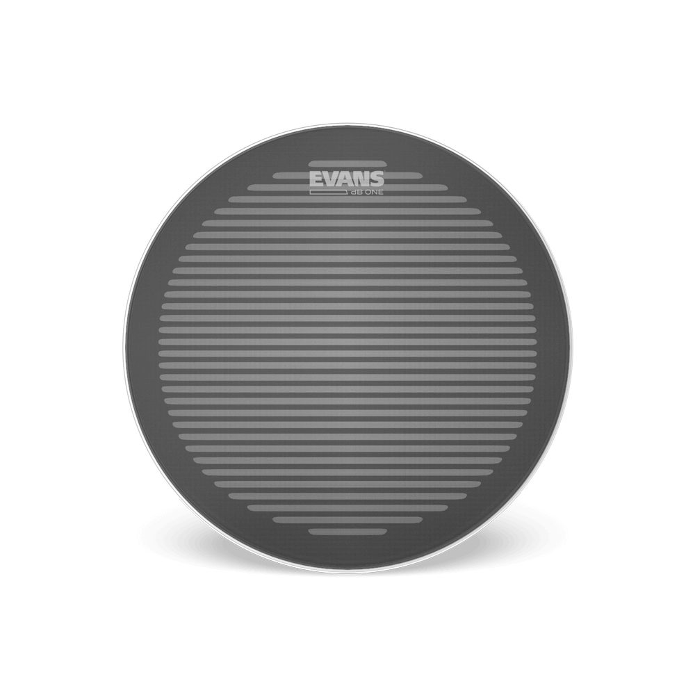 PARCHE EVANS, REDUCTOR DE SONIDO, SERIE DB ONE, PARA REDOBLANTE "14, COLOR NEGRO