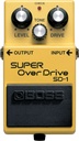 PEDAL ANALOGICO BOSS, 9V, SUPER OVERDRIVE