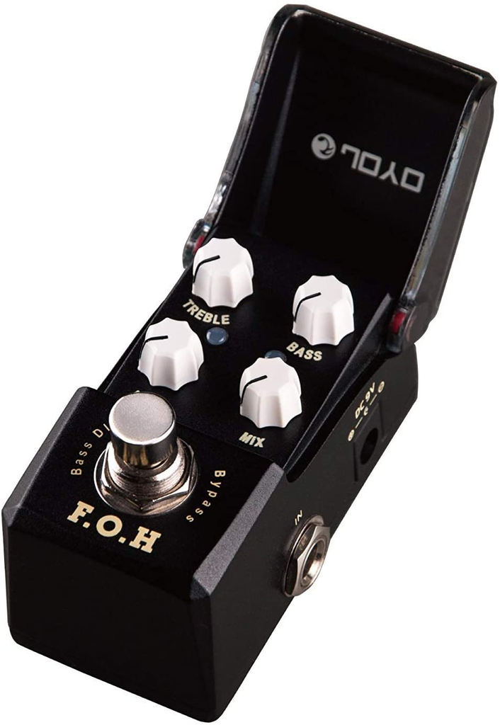 PEDAL ANALOGICO JOYO, 9V, DI BASS, F.O.H., CAJA DIRECTA PARA BAJO