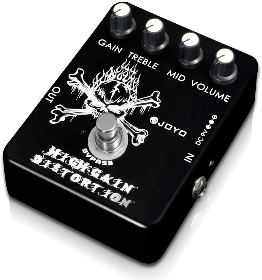 PEDAL ANALOGICO JOYO, 9V, HIGH GAIN DISTORTION