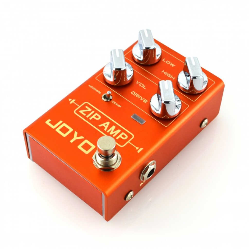 PEDAL ANALOGICO JOYO, 9V, ZIP AMP, PRE AMPLIFICADOR