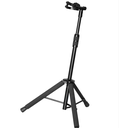 PEDESTAL LUXSOUND, PARA GUITARRA, CON BLOQUEO AUTOMATICO, CLASSICA / ACUSTICA / ELECTRICA / BAJO, NEGRO