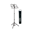 PEDESTAL PARA PARTITURAS AJUSTABLE PROEL, DE ACERO COLOR NEGRO