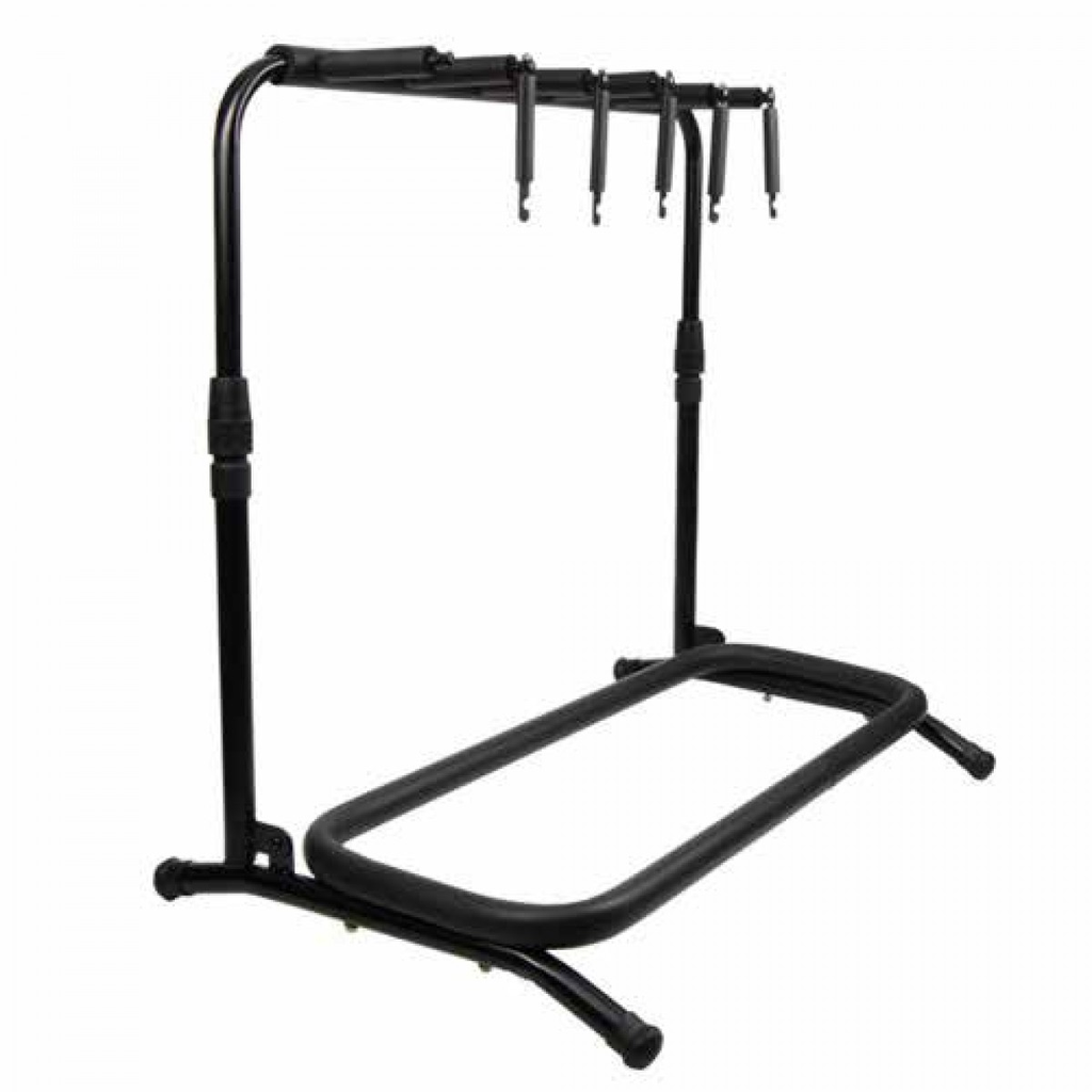 PEDESTAL ZEBRA, PARA 5 GUITARRAS, NEGRO