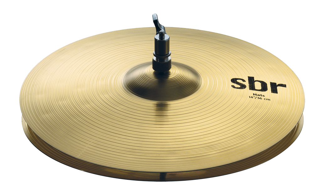 PLATILLOS HI-HAT (PAR) SABIAN, SERIE SBR DE 14", MATERIA LATON
