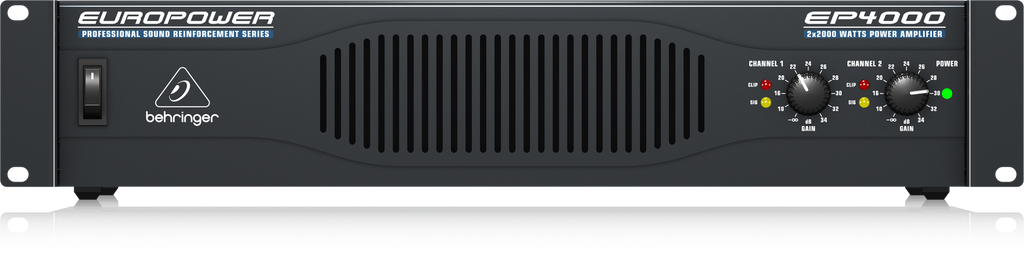 PODER EUROPOWER BEHRINGER, 4,000 WATTS STEREO CON TECNOLOGIA ATR