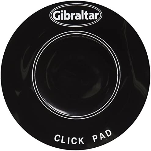 PROTECTOR PARA PARCHE DE BOMBO GIBRALTAR, CON ADHESIVO 3M, COLOR NEGRO