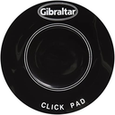 PROTECTOR PARA PARCHE DE BOMBO GIBRALTAR, CON ADHESIVO 3M, COLOR NEGRO