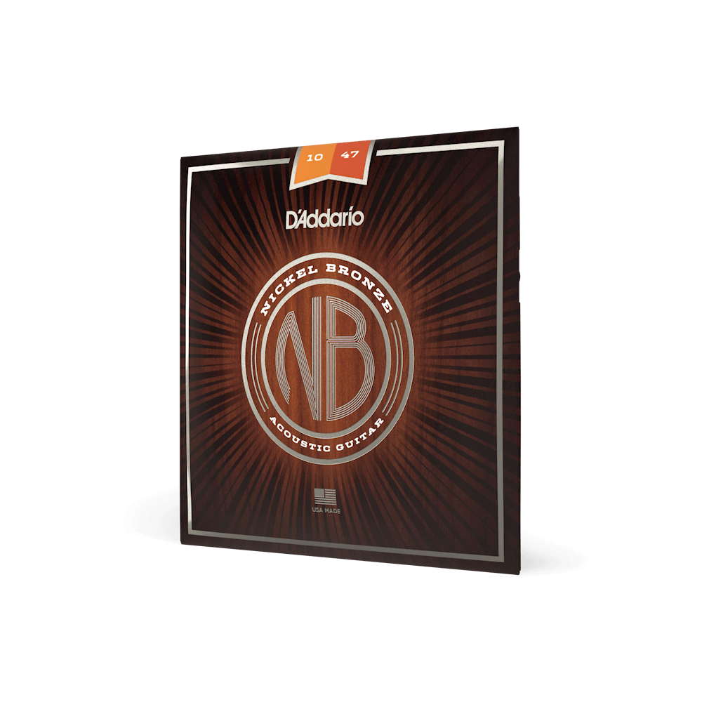 SET DE CUERDAS D´ADDARIO, PARA GUITARRA ACUSTICA, METAL, CALIBRE .010/047 NICKEL BRONZE, EXTRA LIGHT
