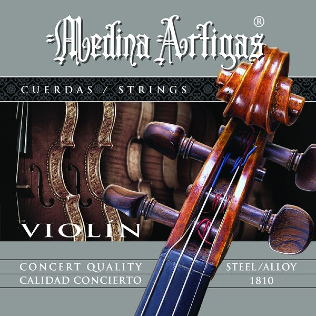 SET DE CUERDAS MEDINA ARTIGAS, PARA VIOLIN, CONCERT, ACERO