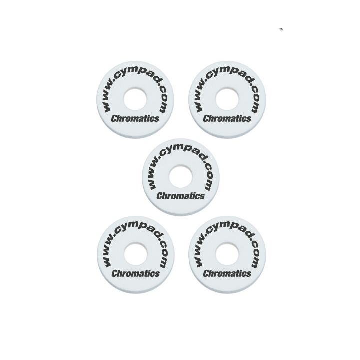 SET DE OPTIMIZADORES CYMPAD, PARA PLATILLOS, SERIE CHROMATICS PACK, 5 PCS, COLOR BLANCO