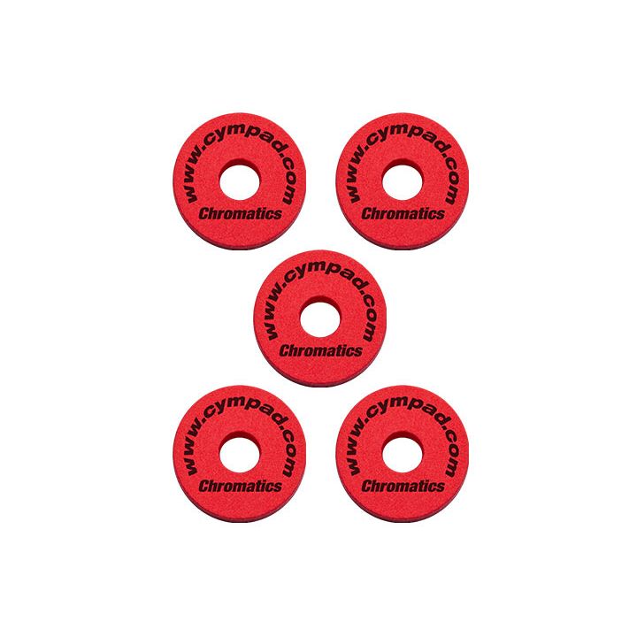 SET DE OPTIMIZADORES CYMPAD, PARA PLATILLOS, SERIE CHROMATICS PACK, 5 PCS, COLOR ROJO