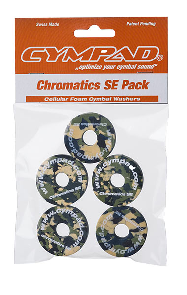 SET DE OPTIMIZADORES CYMPAD, PARA PLATILLOS, SERIE CHROMATICS SE PACK, 5 PCS, COLOR MILITAR