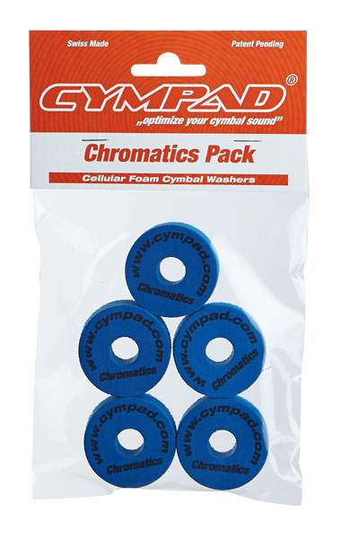 SET DE OPTIMIZADORES CYMPAD, PARA PLATILLOS, SERIE CHROMATICS, 5 PCS, COLOR AZUL