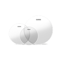 SET DE PARCHES EVANS, PARA BATERIA, TRANSPARENTE LISO, 1X12, 1X13, 1X16, 2 CAPAS DE 7MM