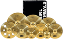 SET DE PLATILLOS MEINL, SERIE HCS ULTIMATE, 10 PIEZAS, HIHAT 14" (PAR), CRASH 16", CRASH 18", CRASH 14", RIDE 20", CHINA 14", TRASH-CRASH 16", SPLASH 10", BELL 8"