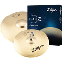 SET DE PLATILLOS PLANET Z ZILDJIAN, 2 PIEZAS, HIHAT 14 (PAR), CRASH RIDE 18