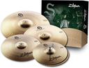 SET DE PLATILLOS ZILDJIAN, SERIE S, HIHAT 14 (PAR), CRASH 16, CRASH 18, RIDE 20