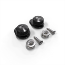 SET DE STRAPLOOK (PIN) D'ADDARIO, PARA GUITARRA ELECTRICAS, ACUSTICA, BAJO, COLOR NICKEL, PREMIUM