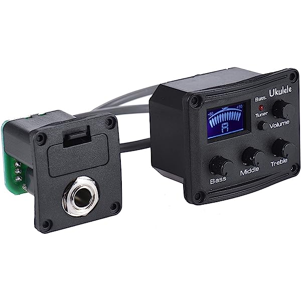 SISTEMA DE AMPLIFICACIÓN JOYO, EQ, PARA UKULELE, GUITALELE Y MANDOLINA, PANTALLA, LCD