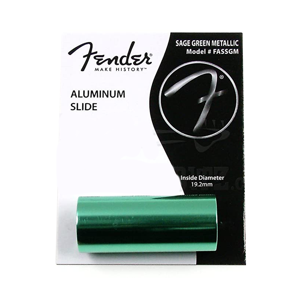 SLIDE FENDER, METALICO, COLOR VERDE